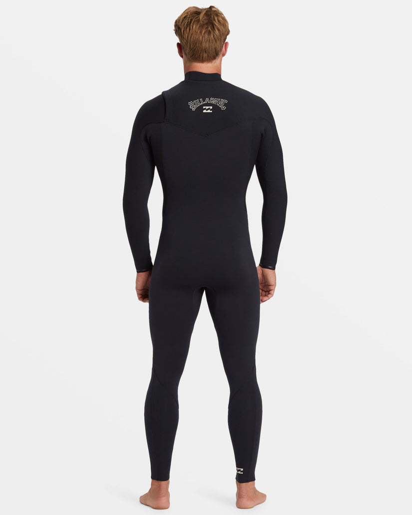 4/3mm Revolution Natural Upcycler Chest Zip GBS Wetsuit - Black