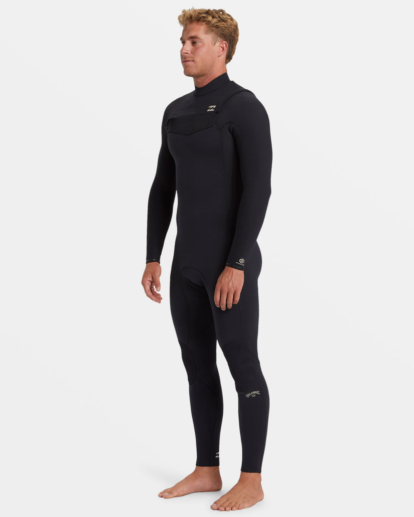 4/3mm Revolution Natural Upcycler Chest Zip GBS Wetsuit - Black