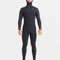 6/5mm Furnace Natural Upcycler Chest Zip Wetsuit - Black