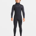 4/3mm Furnace Natural Upcycler Chest Zip Wetsuit - Black