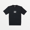 Classic Wave UPF 50 Short Sleeve Surf Tee - Black