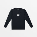 Classic Wave UPF 50 Long Sleeve Surf Tee - Black