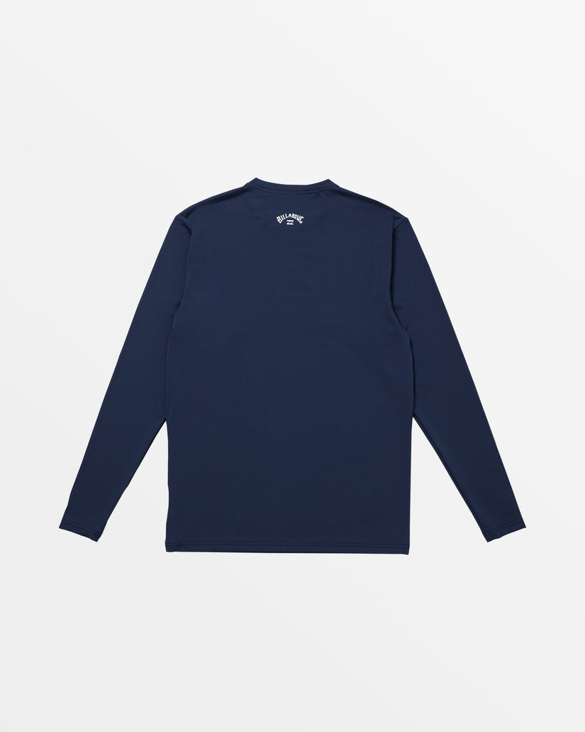 Classic Wave UPF 50 Long Sleeve Surf Tee - Navy