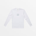 Classic Wave UPF 50 Long Sleeve Surf Tee - White