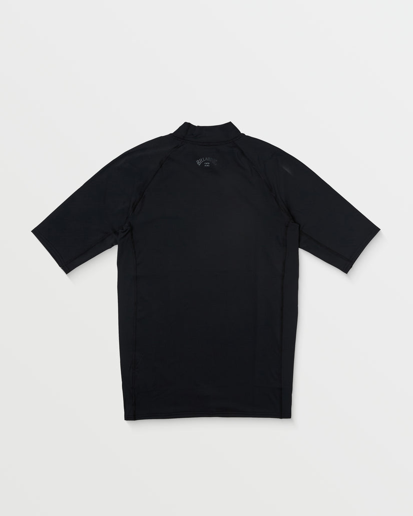 Arch Wave Short Sleeve Rashguard - Black