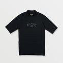 Arch Wave Short Sleeve Rashguard - Black