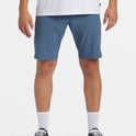 Crossfire Slub Submersible Shorts 21" - Slate Blue