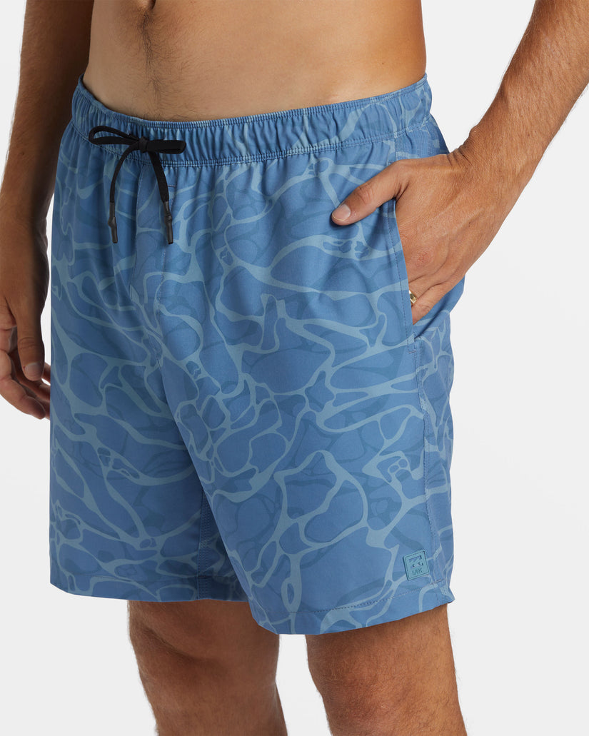 A/Div Surftrek 17" Swim Trunks - Blue Wash