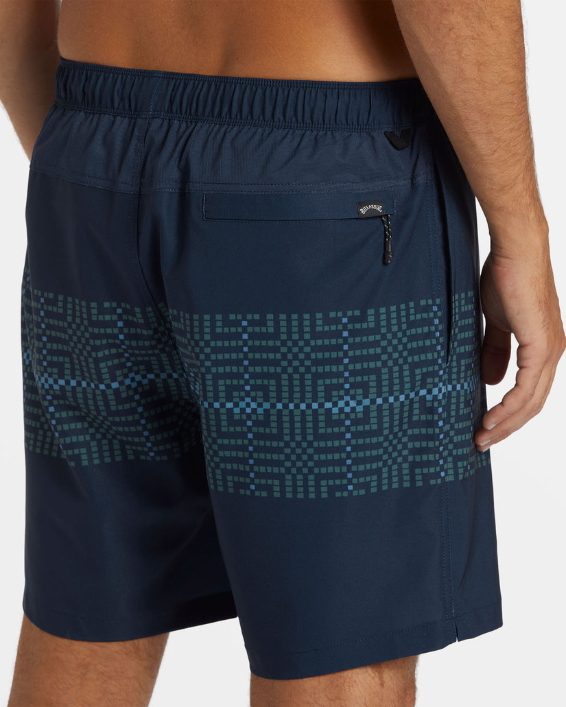 A/Div Surftrek Elastic Waist Shorts 17" - Dark Navy