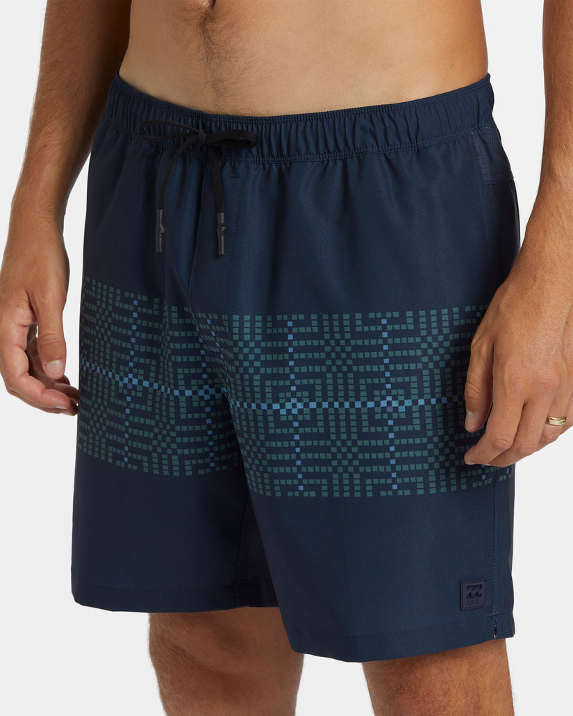 A/Div Surftrek Elastic Waist Shorts 17" - Dark Navy