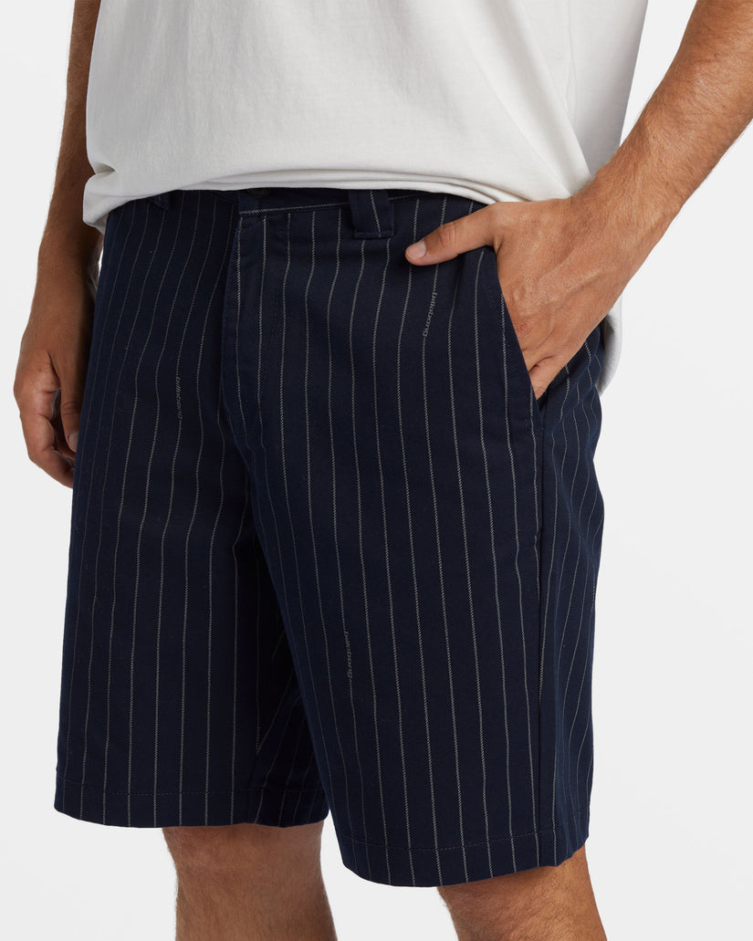 Carter Workwear 21" Shorts - Dusty Navy