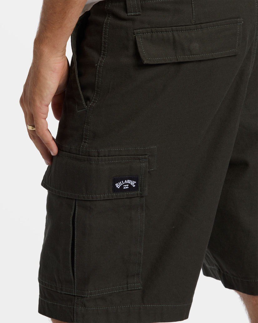 Combat Cargo Shorts - Dark Military