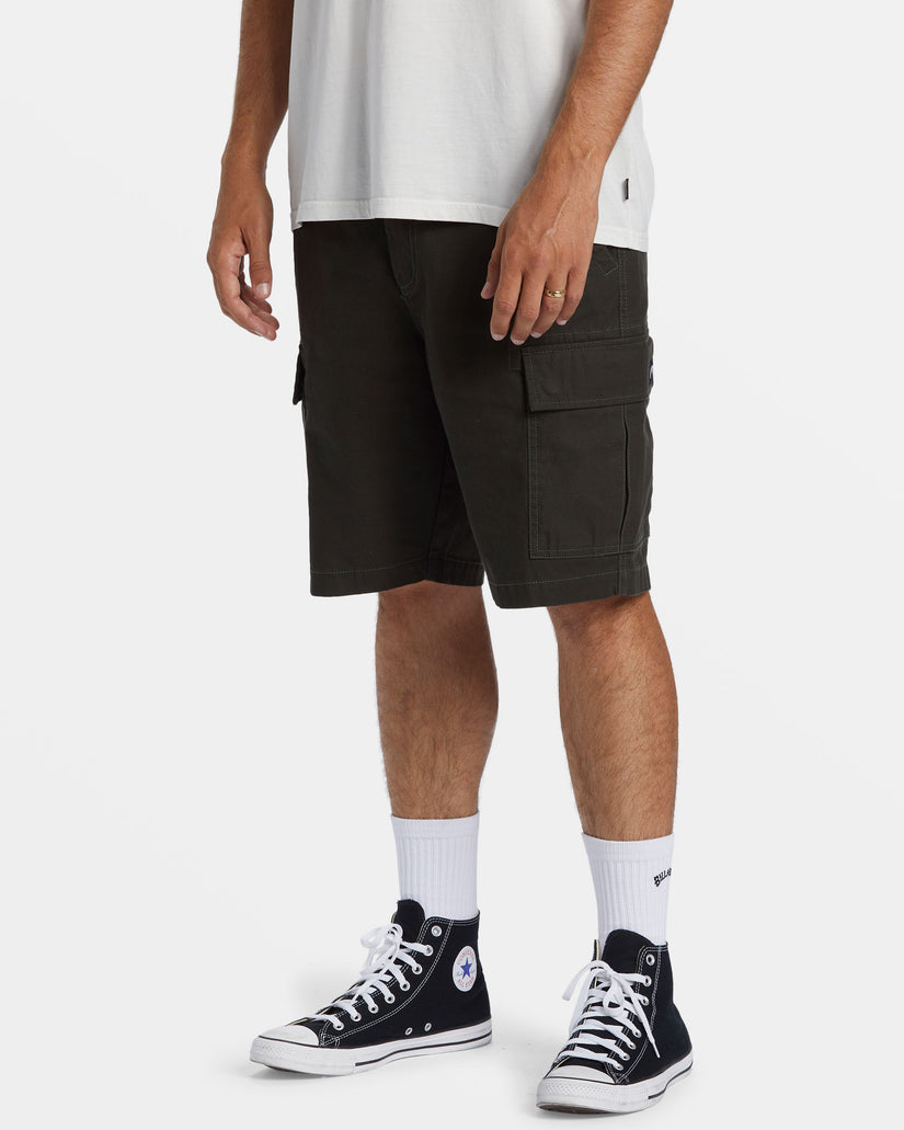 Combat Cargo Shorts - Dark Military