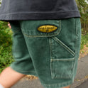 Bad Dog 21" Workwear Shorts - Green Overdye