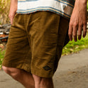 Larry Layback Corduroy 18" Shorts - Otter