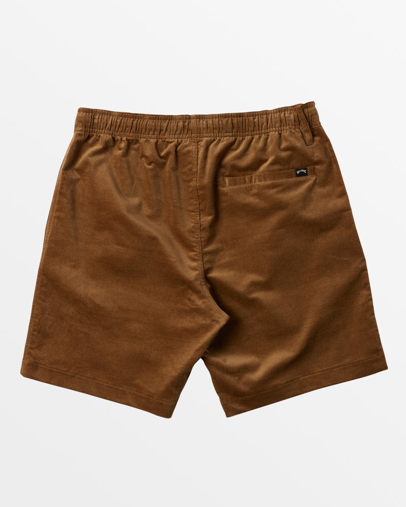 Larry Layback Corduroy 18" Shorts - Otter