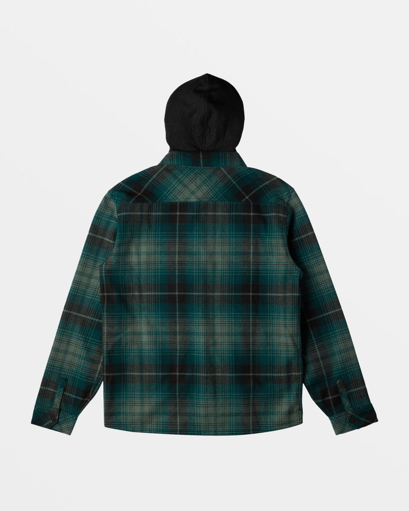 A/Div Furnace Bonded Long Sleeve Flannel Shirt - Forest Green