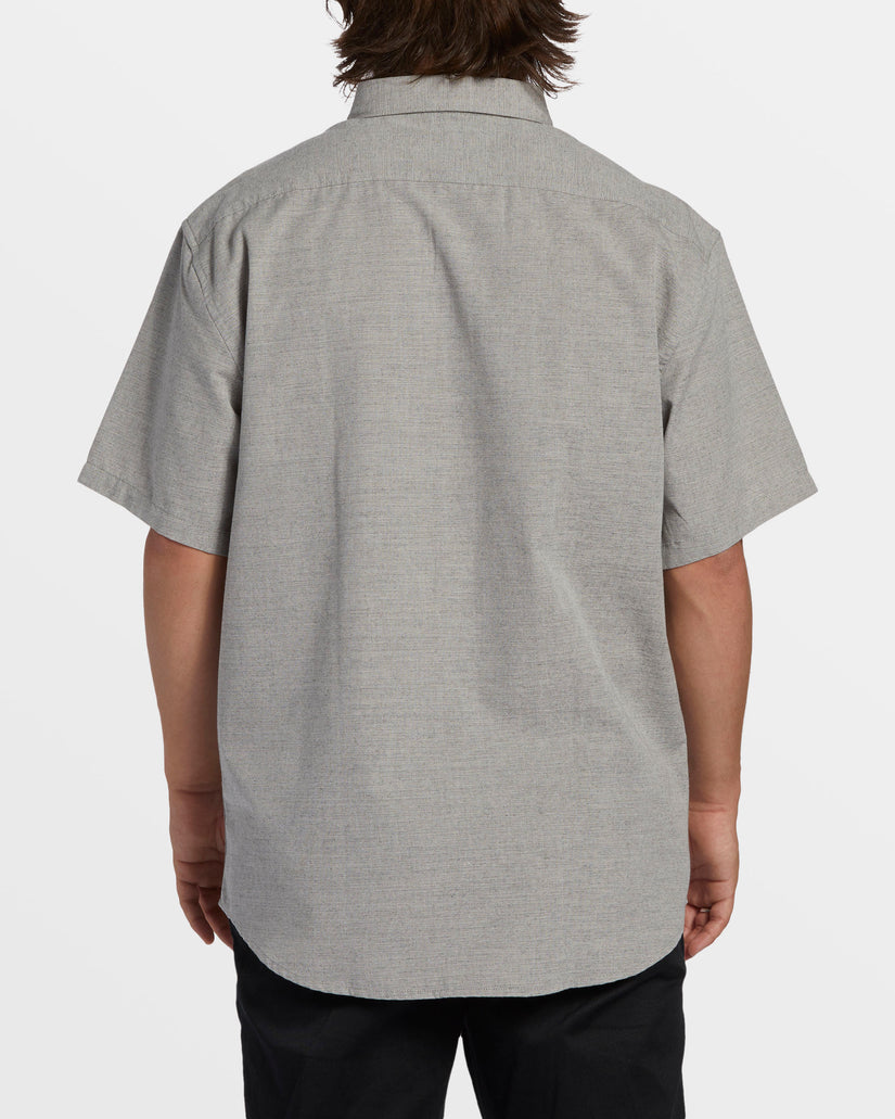 All Day Short Sleeve Shirt - Light Grey