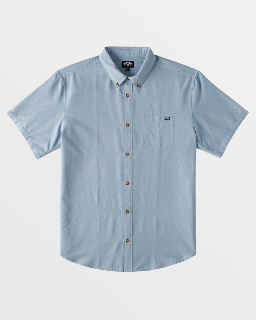 All Day Short Sleeve Shirt - Powder Blue