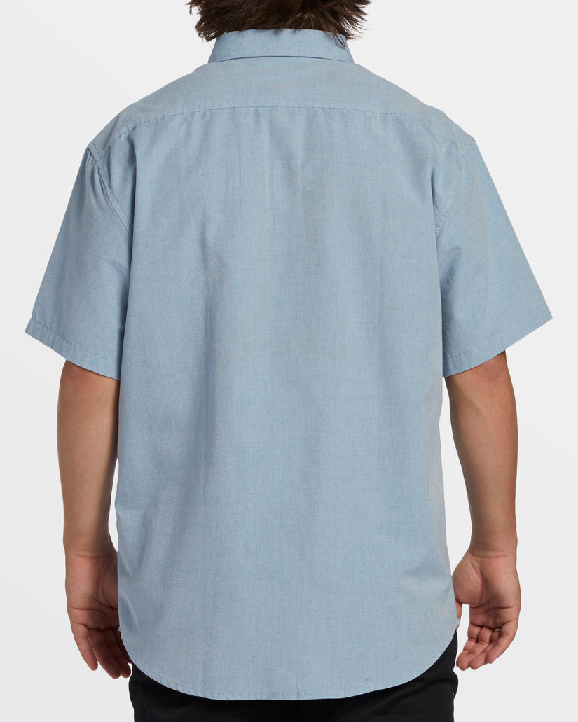 All Day Short Sleeve Shirt - Powder Blue