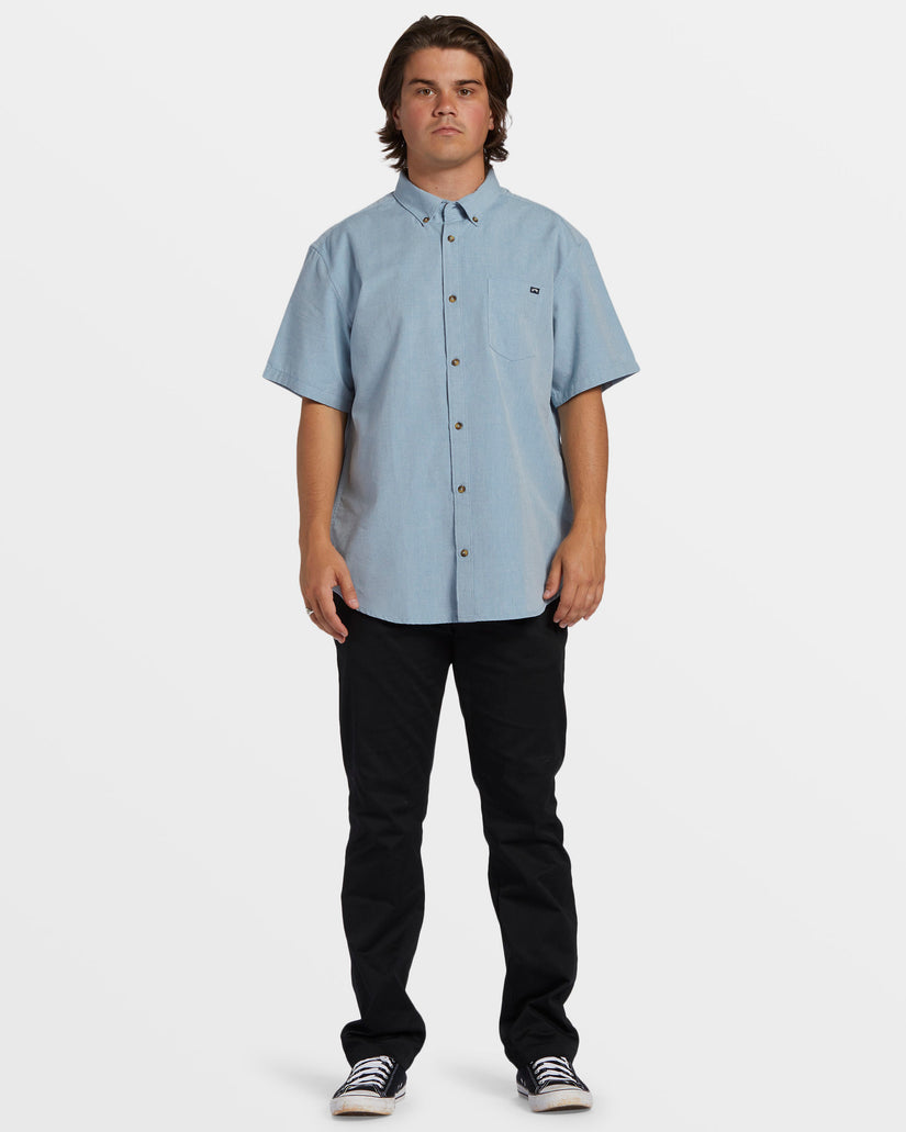 All Day Short Sleeve Shirt - Powder Blue