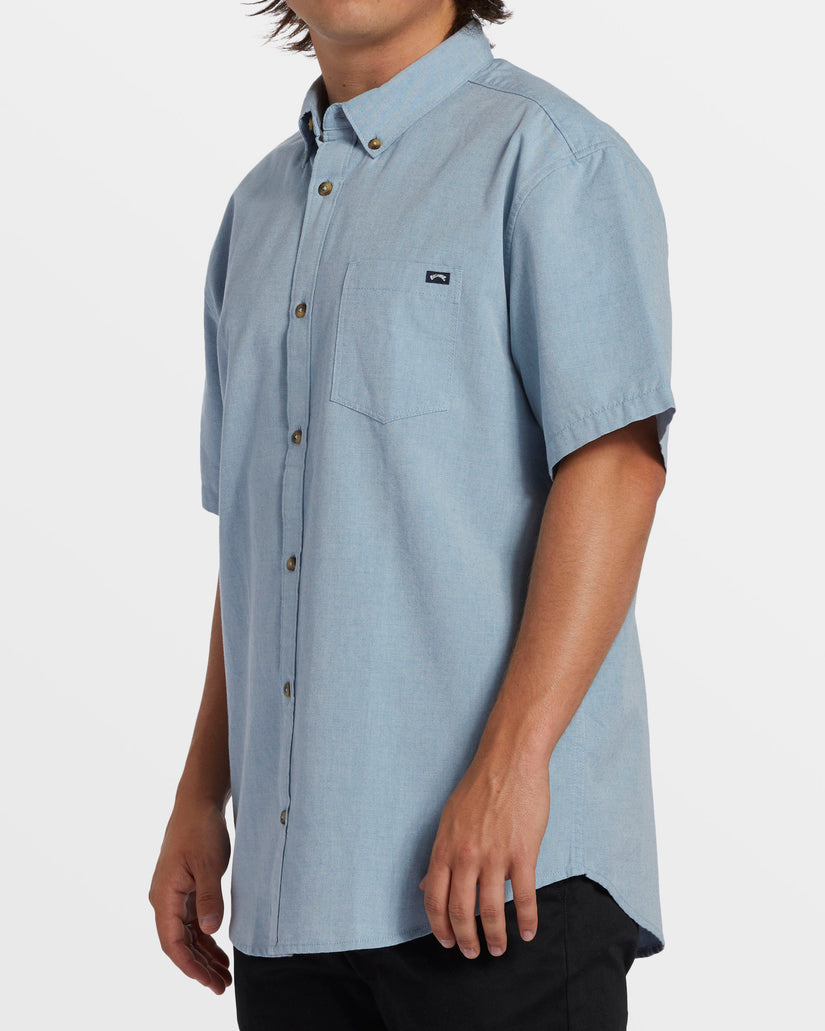 All Day Short Sleeve Shirt - Powder Blue