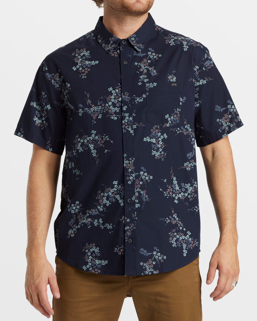 Sundays Mini Short Sleeve Shirt - Dark Navy