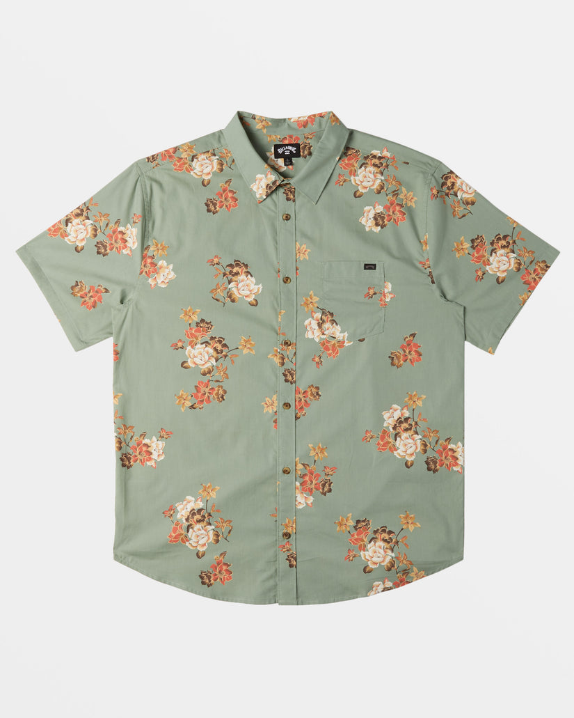 Sundays Mini Short Sleeve Shirt - Sage