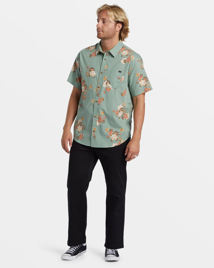 Sundays Mini Short Sleeve Shirt - Sage