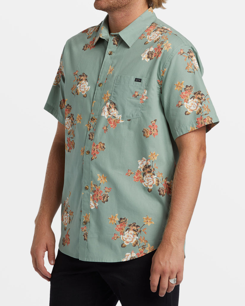 Sundays Mini Short Sleeve Shirt - Sage