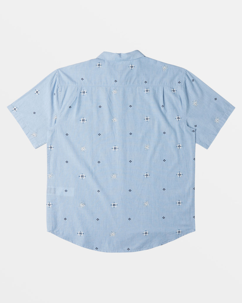 Sundays Mini Short Sleeve Shirt - Smoke Blue