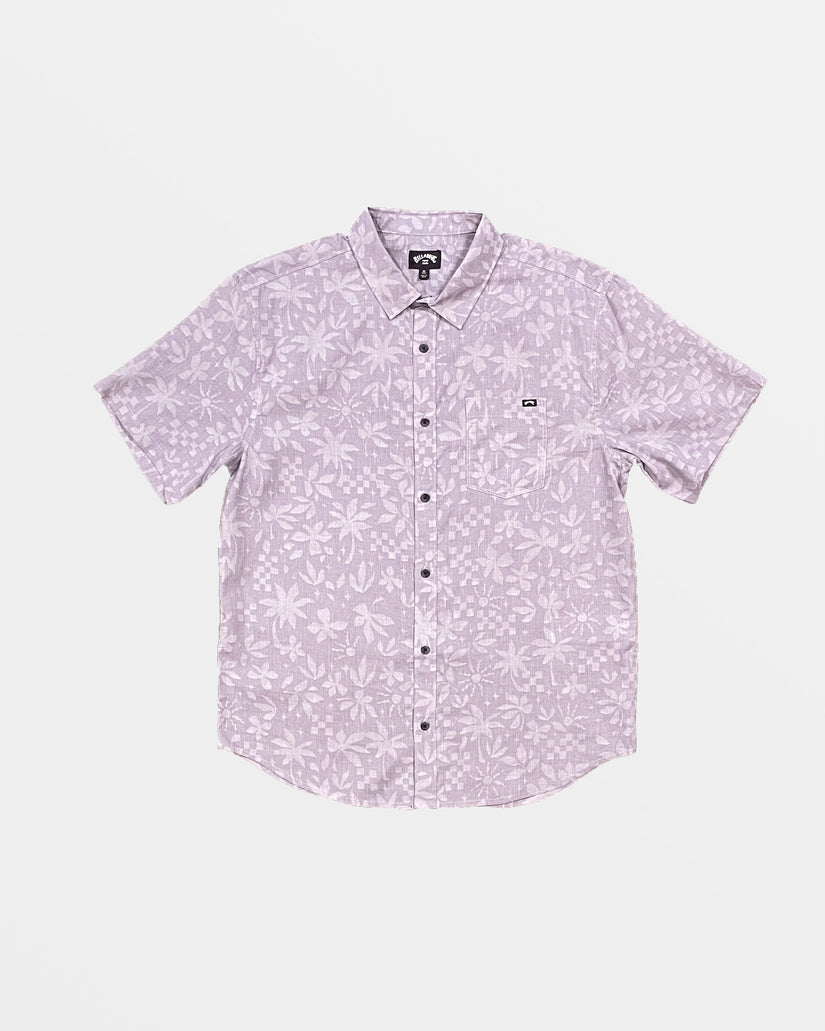 Sundays Short Sleeve Shirt - Deep Purple