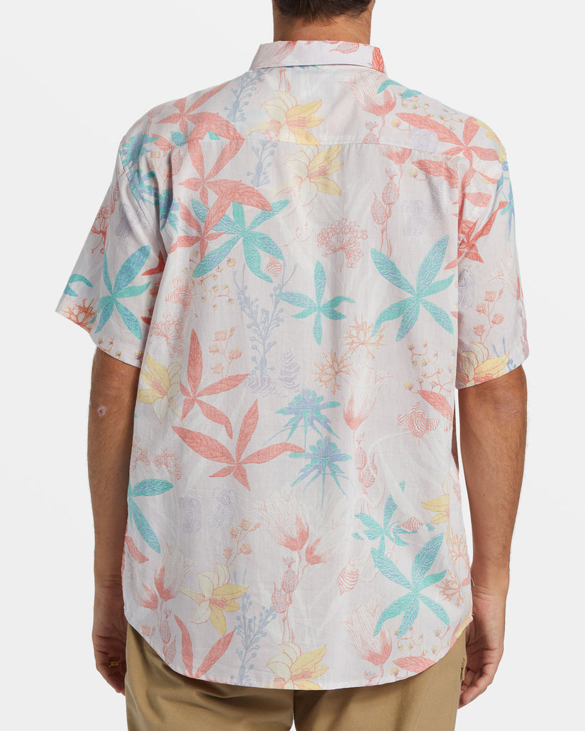 Sundays Short Sleeve Shirt - Fog