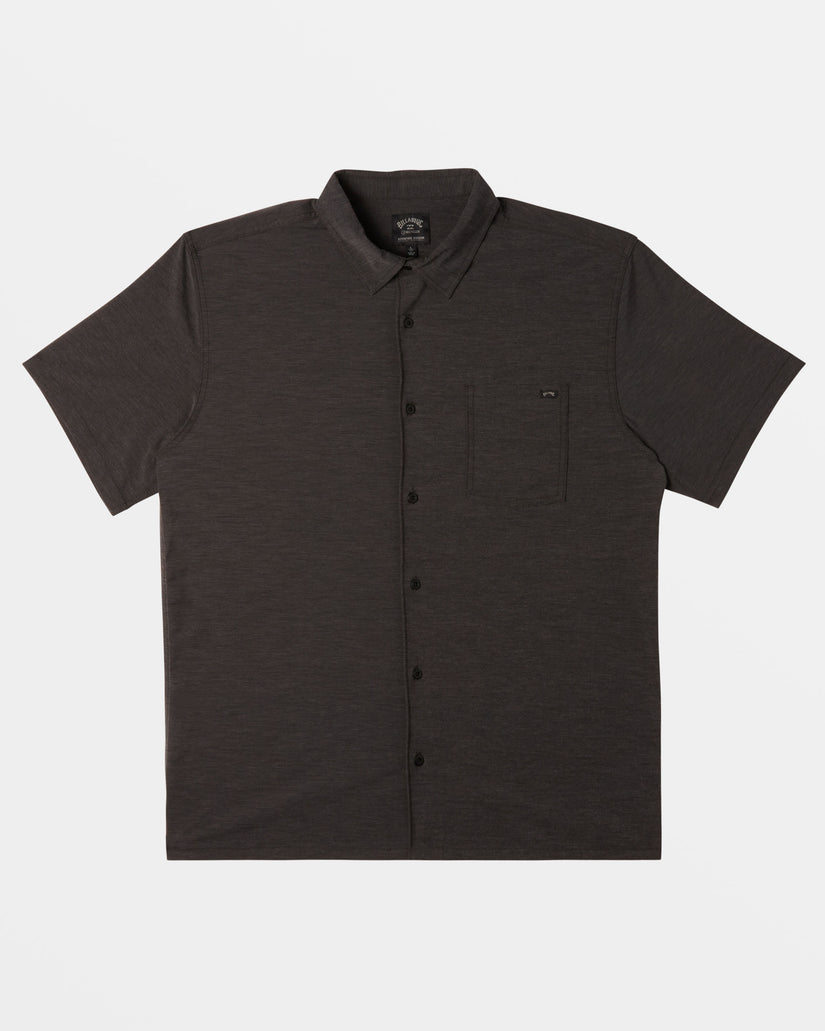 A/Div Surftrek Trail Short Sleeve Shirt - Black