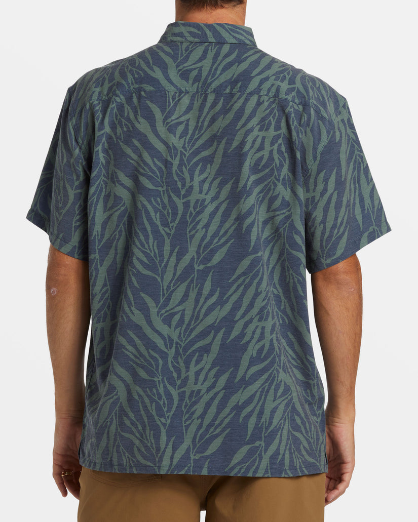 A/Div Surftrek Trail Short Sleeve Shirt - Dusty Navy