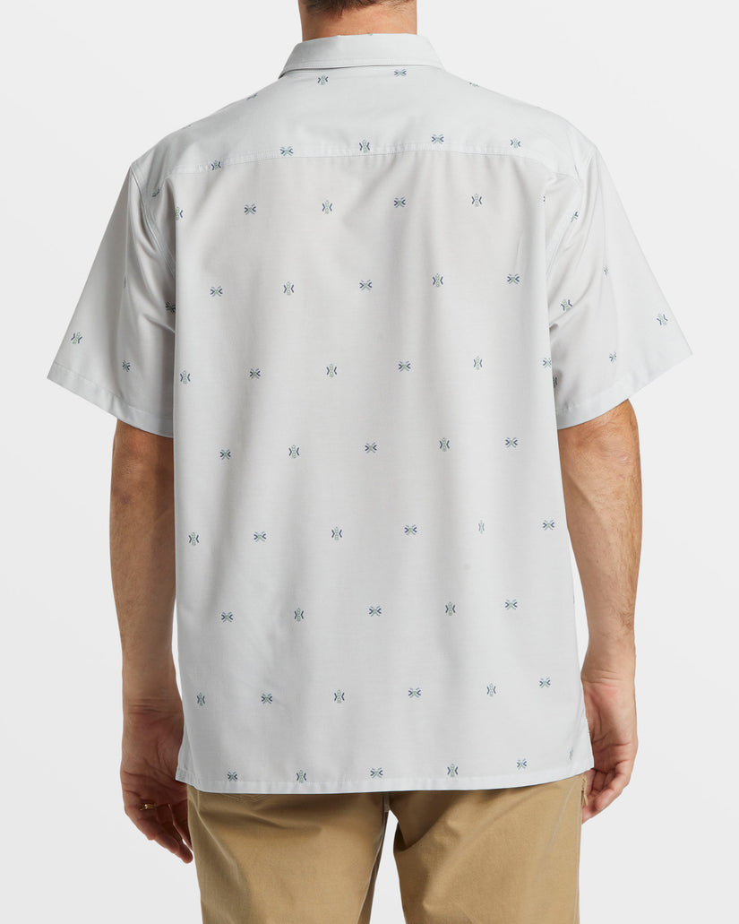 A/Div Surftrek Trail Short Sleeve Shirt - Silver