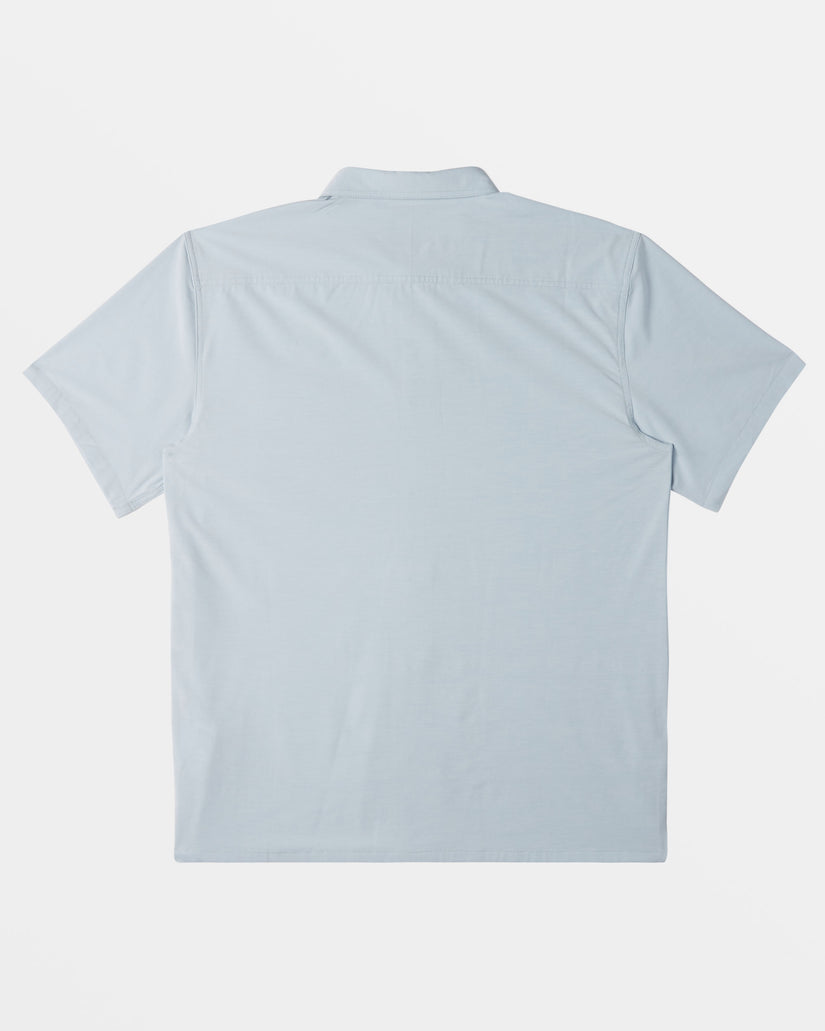 A/Div Surftrek Trail Short Sleeve Shirt - Smoke Blue