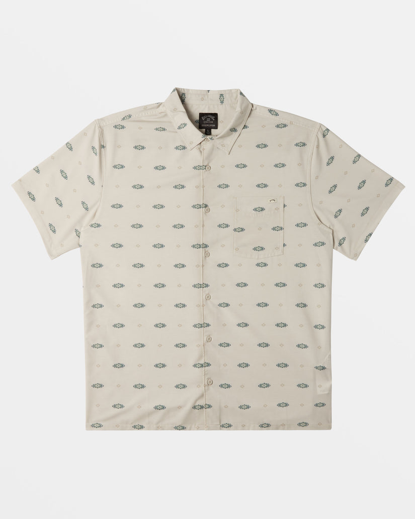 A/Div Surftrek Trail Short Sleeve Shirt - Stone