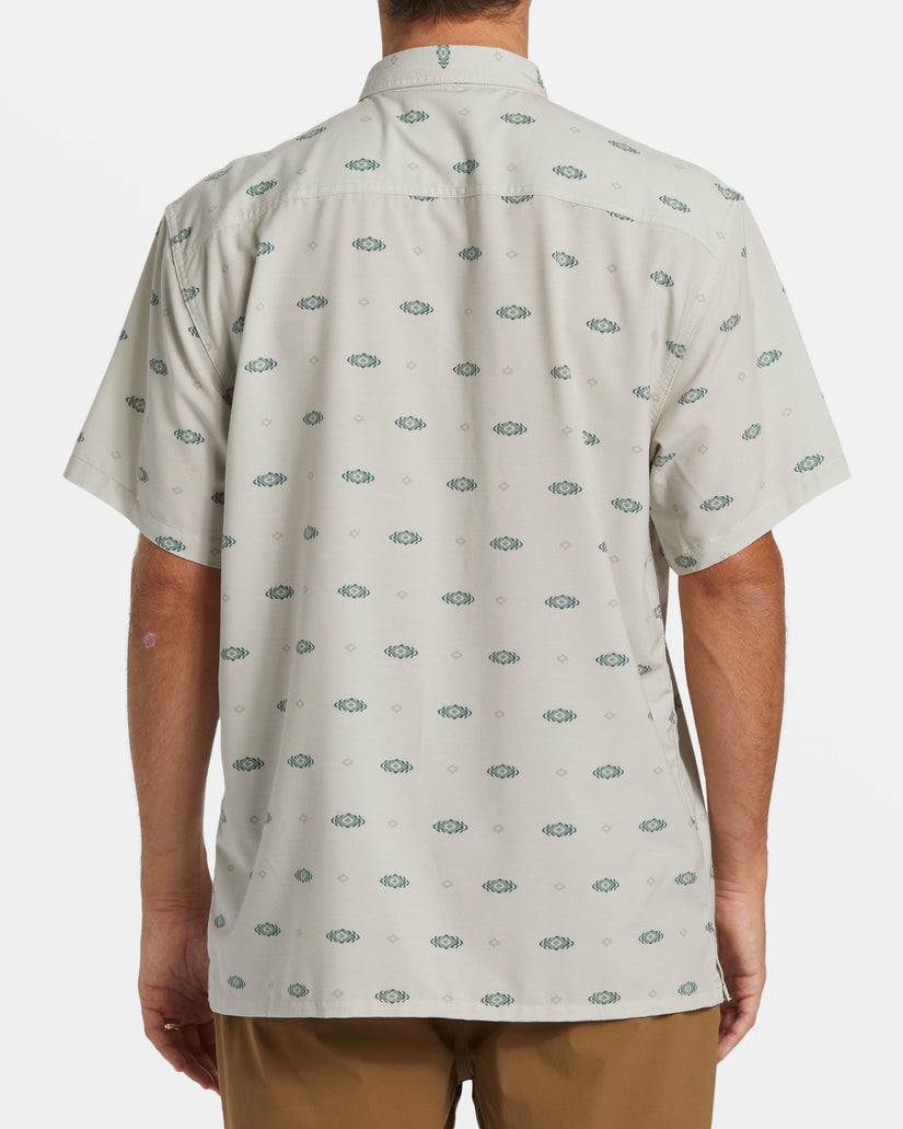 A/Div Surftrek Trail Short Sleeve Shirt - Stone