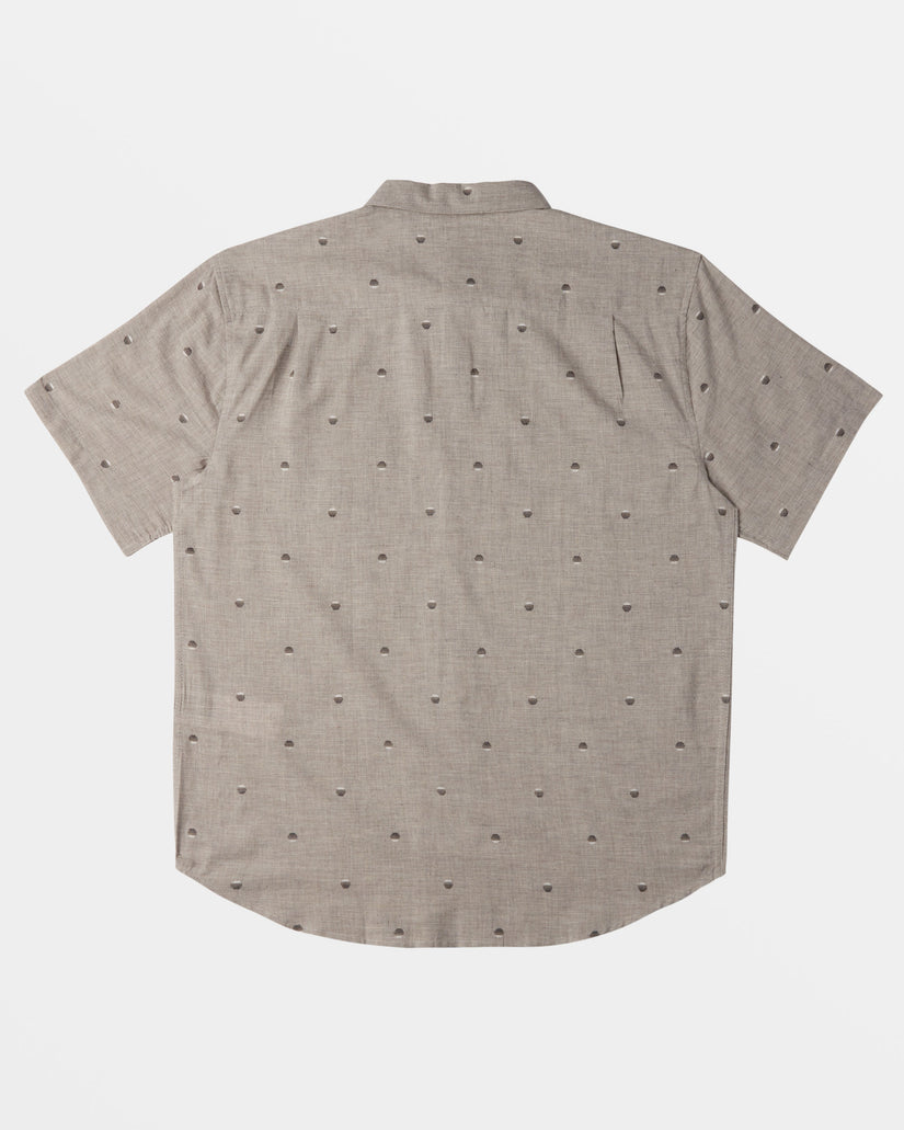 All Day Jacquard Short Sleeve Shirt - Alloy