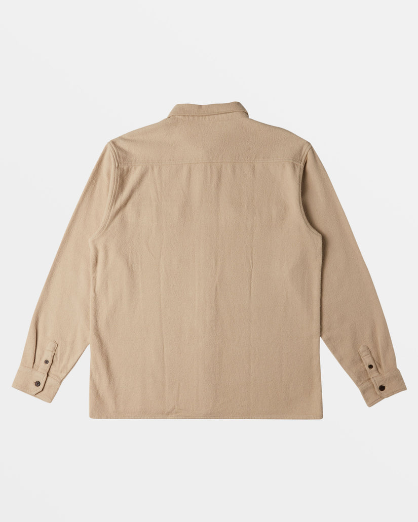 Bong Days Long Sleeve Cord Shirt - Sand