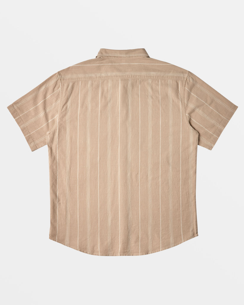 All Day Stripe Short Sleeve Shirt - Chino