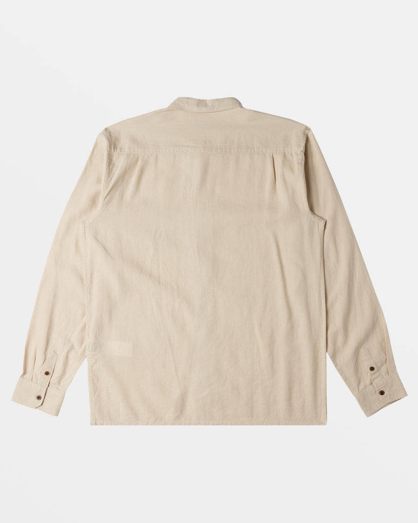 Ricardo Long Sleeve Shirt - Stone