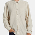 Ricardo Long Sleeve Shirt - Stone