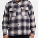 Offshore Long Sleeve Flannel Shirt - Purple Ash