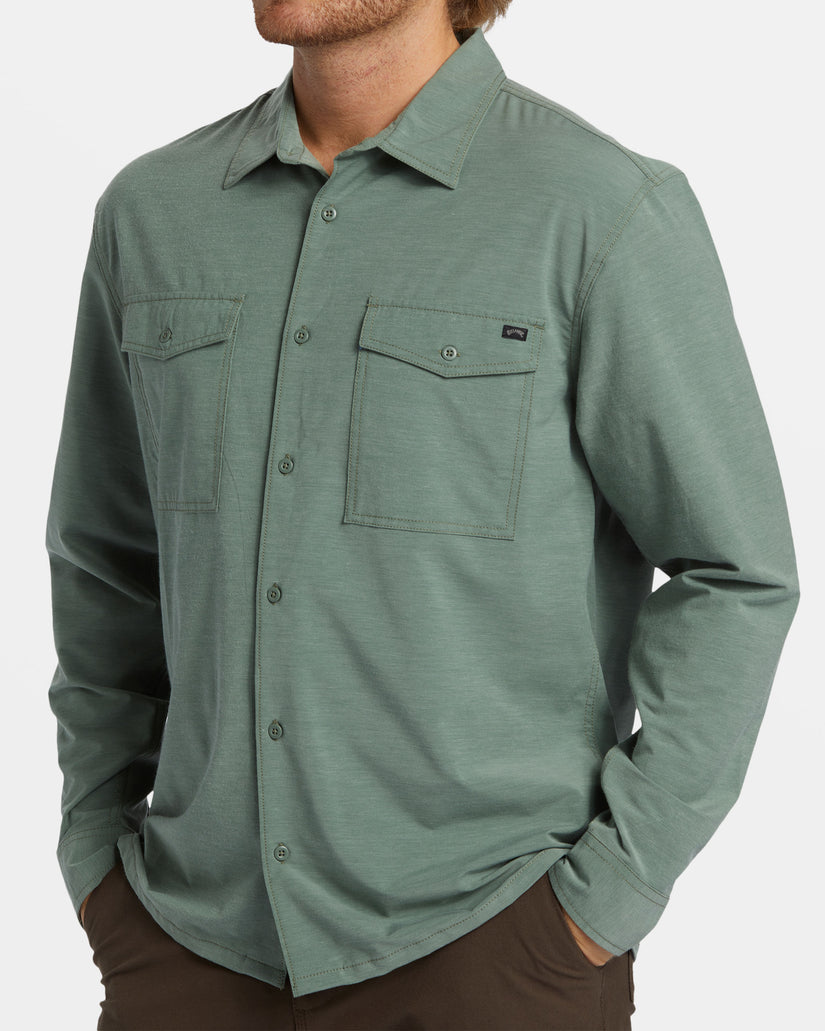 Surftrek Long Sleeve Shirt - Fern