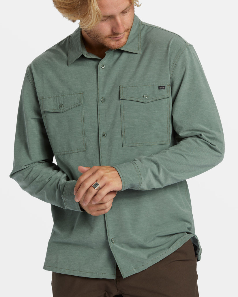 Surftrek Long Sleeve Shirt - Fern