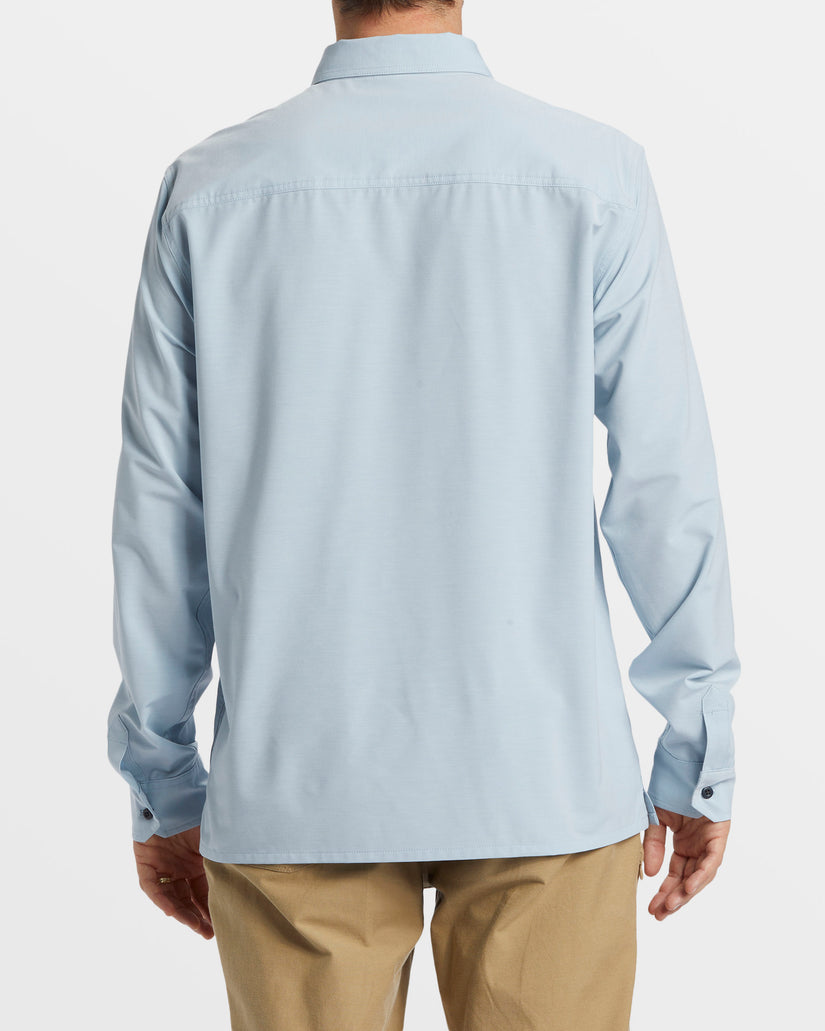 Surftrek Long Sleeve Shirt - Smoke Blue