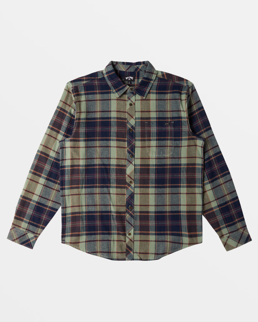 Coastline Flannel Shirt - Fern