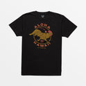 Aloha Rooster T-Shirt - Black